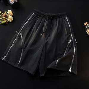 平铺美式多拉链短裤男大码 M-5XL成分聚酯纤维 DK8795P45控69图片
