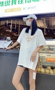 拼接短袖图片
