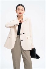 现货小西装两色三码，女装西装，艾涵o