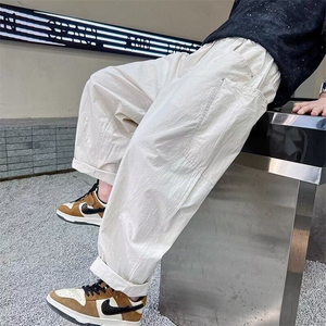 网络图现货潮牌锦棉邹版宽松直筒休闲裤子 RG58-P40图片