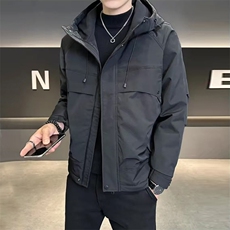 现货动感地带秋冬户外男款防风防水硬壳冲锋衣连帽外套徒步登山服，男装夹克，星座218-1（原230）