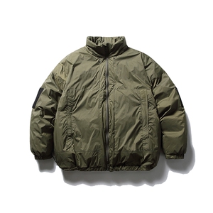 南夏乔装2025冬季新款纯色基础款立领棉服日系复古宽松面包服棉衣图片