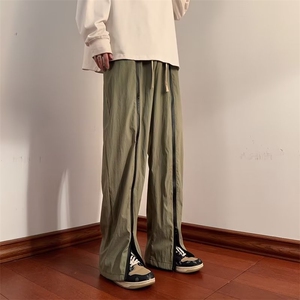 男秋季新款皱感冲锋裤休闲裤K582P40图片