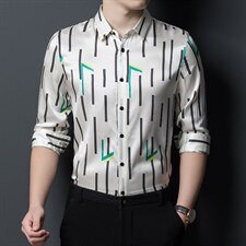 BB1810钱塘2020-2新款休闲男士衬衫时尚长袖衬衣P300，男装衬衫，钱塘207-2