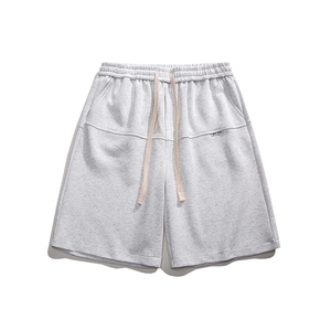 抖音得物唯品品质 2025女模新品纯色运动裤夏装短裤卫裤DK07P45图片