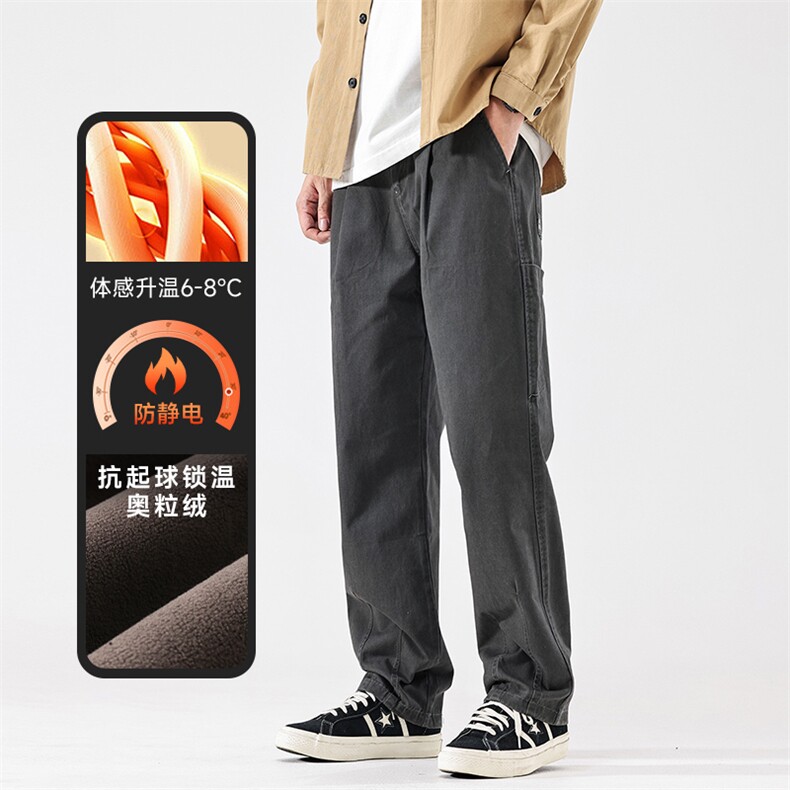 A178-1  DY511A  P85  秋冬季加绒美式休闲裤图片