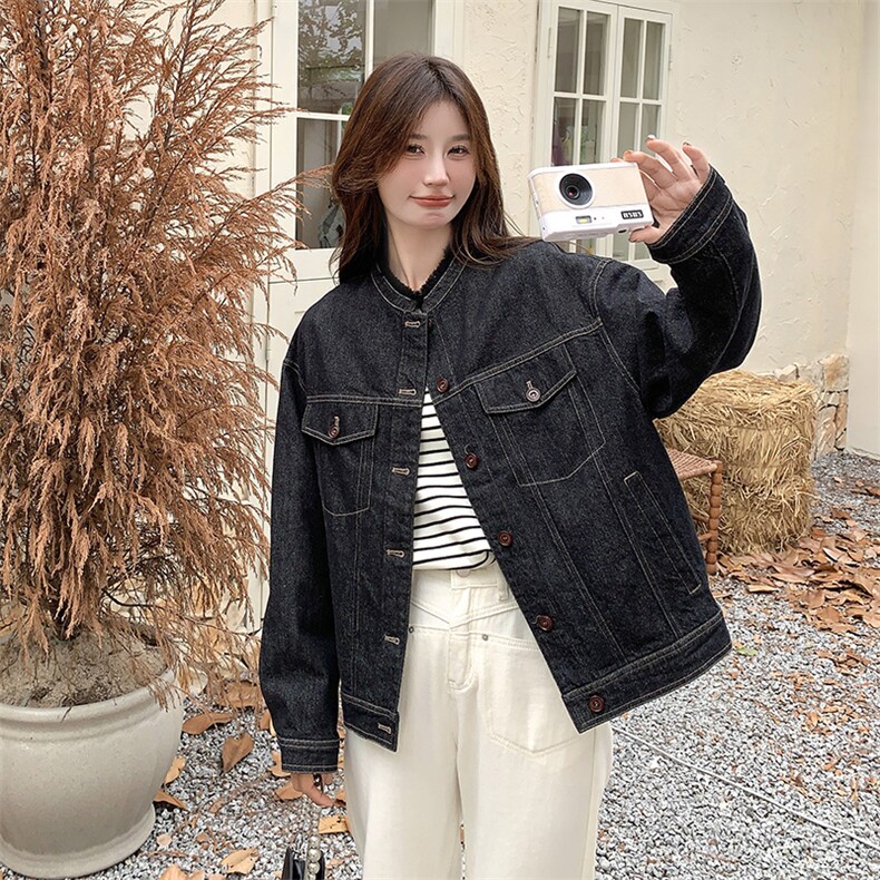 新款，牛仔外套081-P145-K208,女装短外套,浙宝276（原081）
