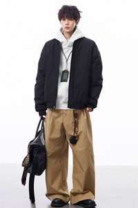 支持二开 冬装加棉加厚夹克外套棉衣男女立领棒球服棉服 M815-P65图片