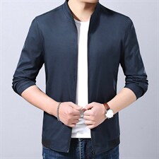 2023年春款休闲时尚高端男士外套上衣夹克P85,穿格子西装怎么搭图片