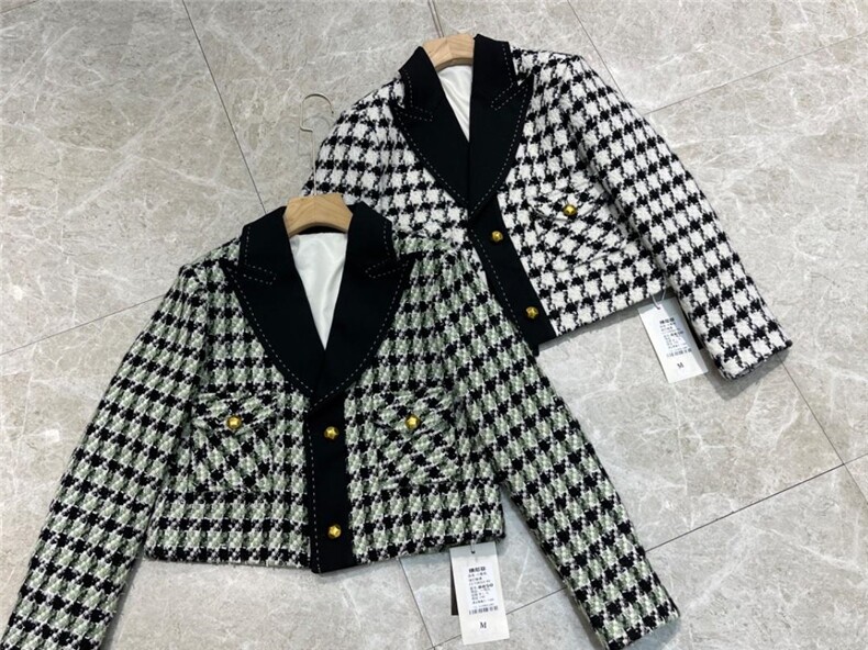 西装领毛呢，女装西装，时代公主