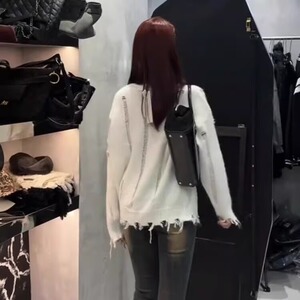 毛衣女秋冬2025新款水貂绒加厚宽松慵懒风外穿学生高级感上衣图片