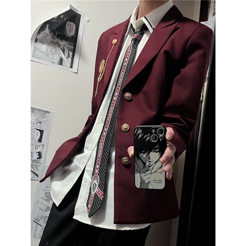 【有货】DXZ47-P65校园学院风春秋西服西装DK制服，男装西服，星座603-2