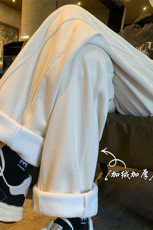 XZ616冬季新款麂皮绒加绒加厚休闲裤TY453P65控78,男装休闲裤,星座512A（原616）