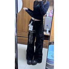 【高品质现货特批55】男女纯棉工装休闲裤610A-N7080，男装工装外套，星座610A