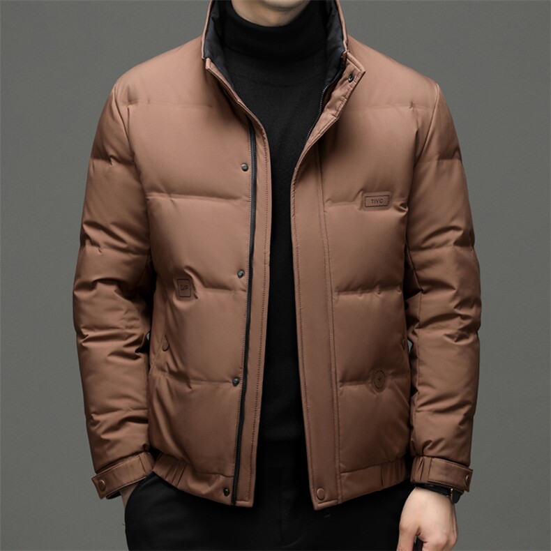 SQY28817秋冬新款2023年男士休闲羽绒服加厚保暖夹克外套P210，男装羽绒服，电商B360