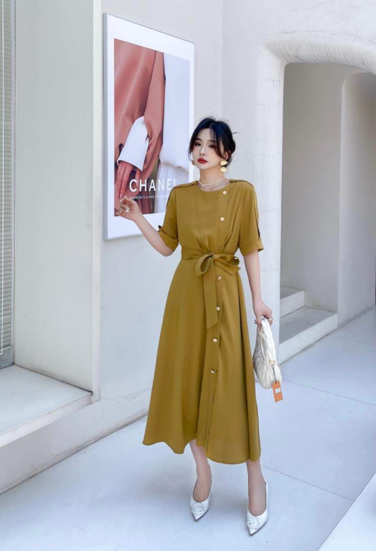 2023年夏装连衣裙，女装连衣裙，贻思茗