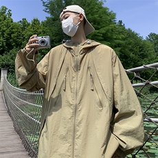 轻薄防晒衣男女款夏季潮牌透气防晒服外套宽松户外上衣F017-P45，男装夹克，星座308B-2