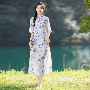 2026年夏季大摆型优雅气质约会舞蹈职场街拍表演女士图片