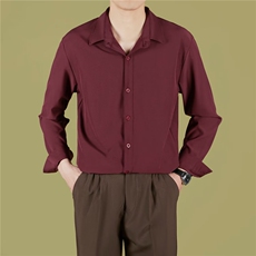 酒红色
