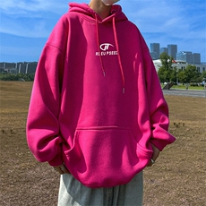 抖音得物供货可提供视频春装重磅美式宽松连帽卫衣DL2419，男装卫衣，电商A486-1