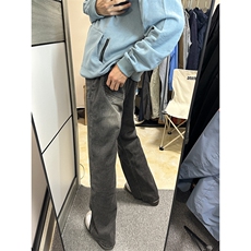 B221美式ins高街暗黑小众铆钉伐木裤牛仔裤LK23145-P65控88，男装牛仔裤，电商B221
