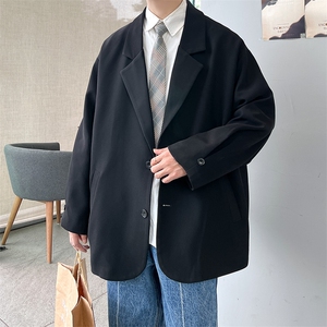 2023春季小西装西服外套男ins上衣英伦单西宽松休闲 A071-X06-P85图片
