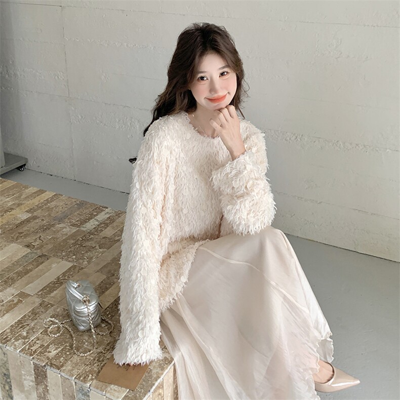【现货】洋气亮片钉珠宽松上衣B208-9001-P120K178,女装大码女装,浙宝208