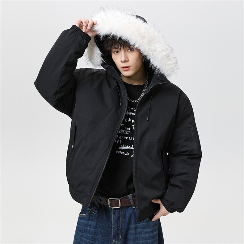 高街潮牌休闲棉衣潮流宽松棉服A161-9982,男装棉衣,电商A161