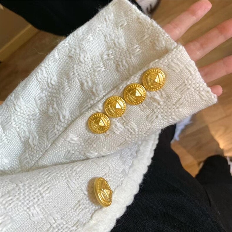 【秋季新品】金扣设计小香外套，其它，TWO LAPS
