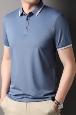 BSS505男士2023年夏季新款百搭T恤男短袖商务休闲体恤男装P50，男装T恤，电商B360