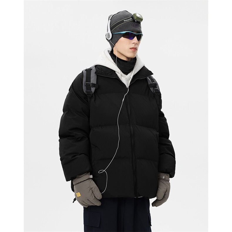 冬季新款棉服基础简约纯色款棉衣休闲百搭外套D2200-TP35不,男装棉衣,电商A102