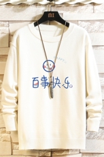 M67183-P45加绒款-P65圆领毛衣男大码针织衫男毛线衣线衫砖墙，男装针织衫/毛衣，电商A040A