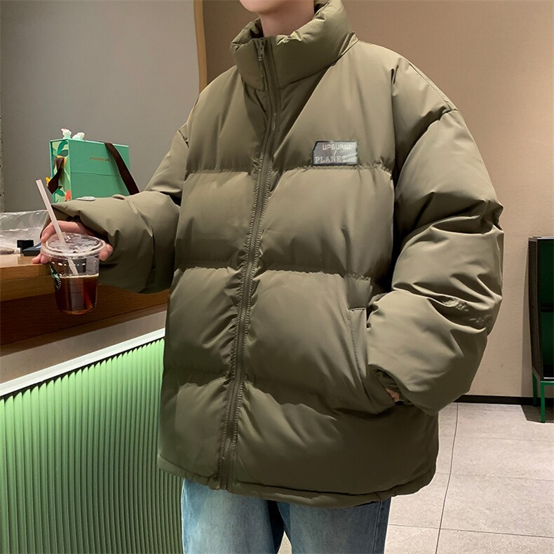 男士棉衣拼接立领冬季棉服M0882-P85,男装棉衣,星座308B-2