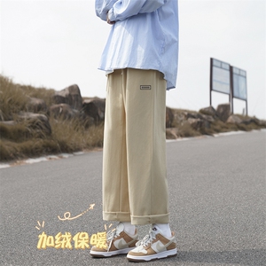 运动长裤子纯色休闲裤卫裤春秋新款百搭垂顺K631-特批38图片