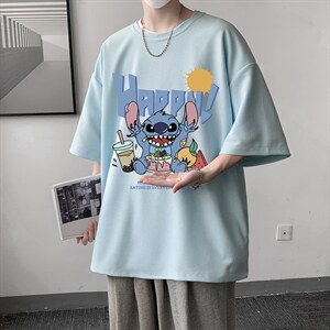 HT73077-P22 华夫格t恤男短袖男大码五分袖 大皂风图片