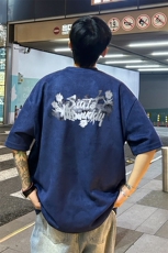 量大优供视频重磅麂皮绒短袖T恤男JPDX228-特P19，男装T恤，电商B367