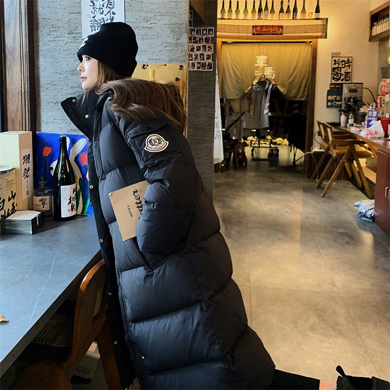 新款已有数据中长款羽绒服宽松90绒295A1622P355控538，女装羽绒服，浙宝295A