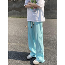 多巴胺休闲裤美式复古拼接工装裤街舞速干裤8XZ502-K752-P55控79，男装休闲裤，星座502