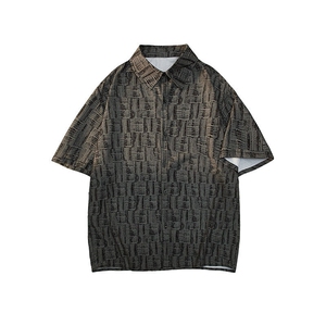 8XL-M花衬衫男款短袖夏季冰丝薄款花衬衣大码寸衫外套DC28013P38图片