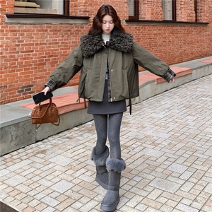 现货主推加厚羊羔毛休闲派克服1813款P245-K325图片