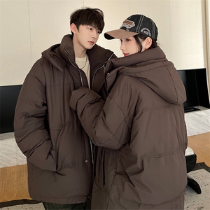 羽绒服男冬季新款港风宽松连帽加厚外套上衣YR922-P155图片