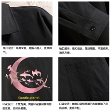 CS15209-P38加绒款-P48长袖衬衫男士大码宽松衬衣男寸衫砖墙，男装衬衫，电商A040A