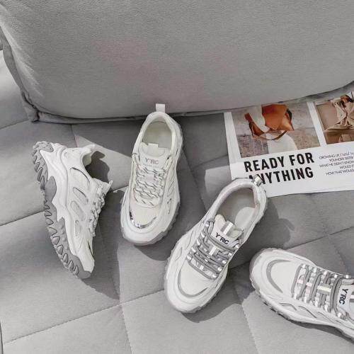 春季网红运动透气休闲老爹鞋，其它，她他麦