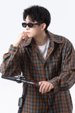 格纹款式休闲衬衣男xh104-特P45，男装衬衫，电商B367
