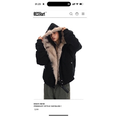 仿狐狸毛座山雕毛领棉服男秋冬加绒加厚保暖棉衣外套情侣重磅棉袄，男装棉衣，星座1005-4