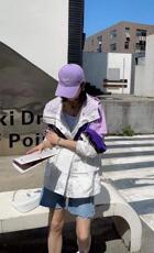 2023春季新款时尚百搭气质休闲高级拼色显瘦外套，其它，L·H·X