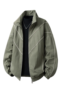 可二开机能防寒棉服M-5XL大码涤纶棉服男白底78176P138控198图片