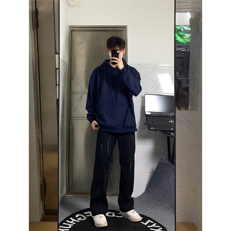 自家图，cleanfit漆点牛仔裤男秋冬显瘦显腿长裤子KZA36-P55,男装牛仔裤,星座1007（原301D）