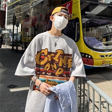 港风玮电商A088-DL1004-TP3096聚酯纤维4氨纶夏季宽松短袖控50，男装T恤，电商A088