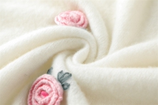 2025年秋季时尚百搭通勤简约休闲重工手绣毛衣，女装羊绒衫，圣暖羊绒